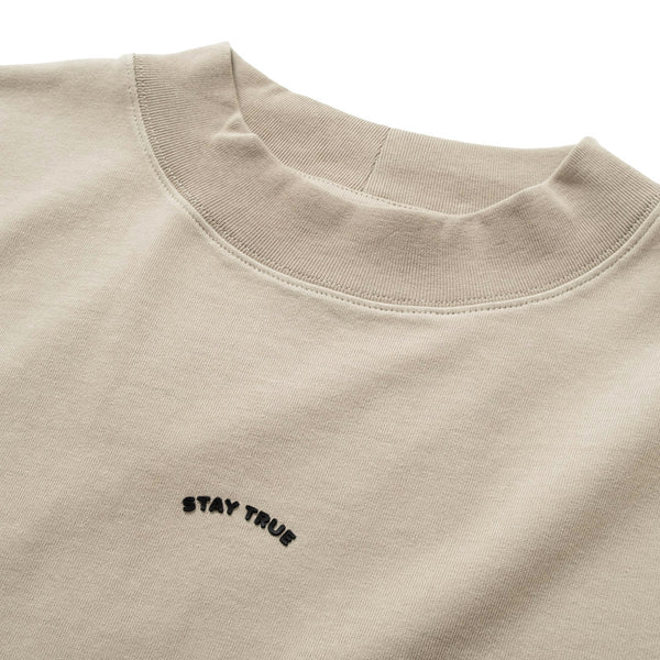 (TP769) Mid Collar Tee