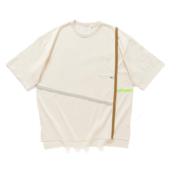 (TP905) Color Strap Pocket Tee