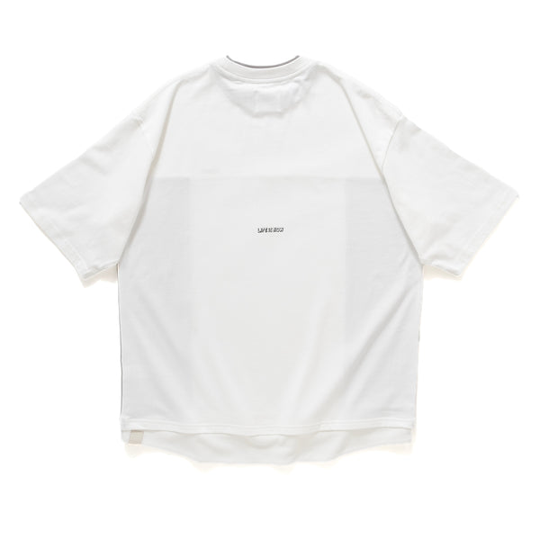 (TP906) Fake Layer Embroidery Tee