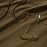 (TP907) Hooded Tech Tee