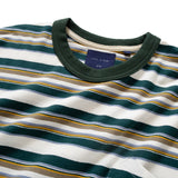 (TP908) Oversize Stripe Pocket Tee