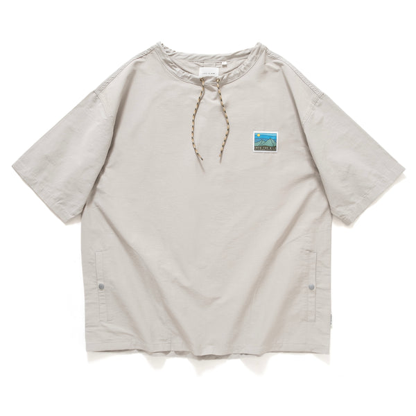 (TP920) Camping Drawstrings Tech Tee