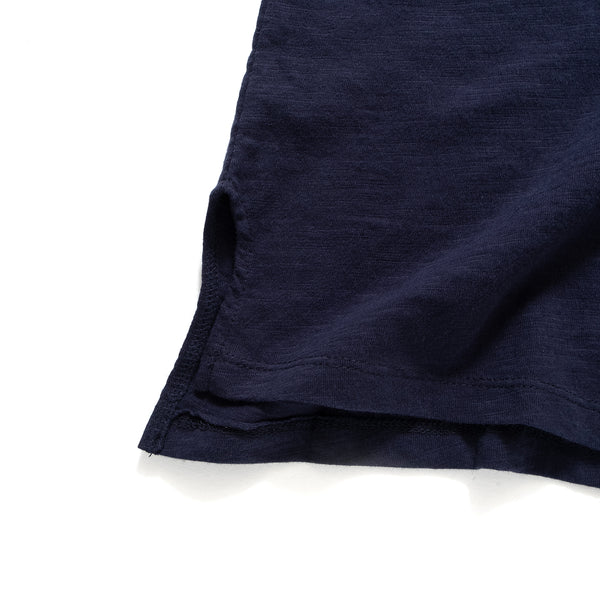 (TP952) Indigo Pattern Panel Tee