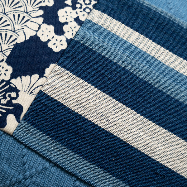 (YB422) Two Face Kendo Indigo Tote Bag