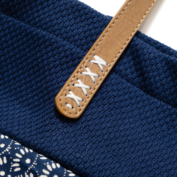 (YB422) Two Face Kendo Indigo Tote Bag