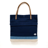 (YB422) Two Face Kendo Indigo Tote Bag