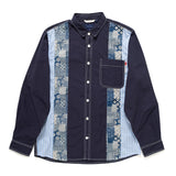(YS216) Japan Fabric Patchwork Shirt