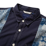 (YS216) Japan Fabric Patchwork Shirt