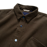 (YS251) Corduroy Colour Button Shirt
