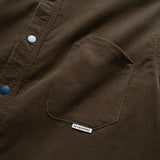 (YS251) Corduroy Colour Button Shirt