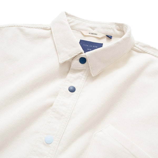(YS251) Corduroy Colour Button Shirt