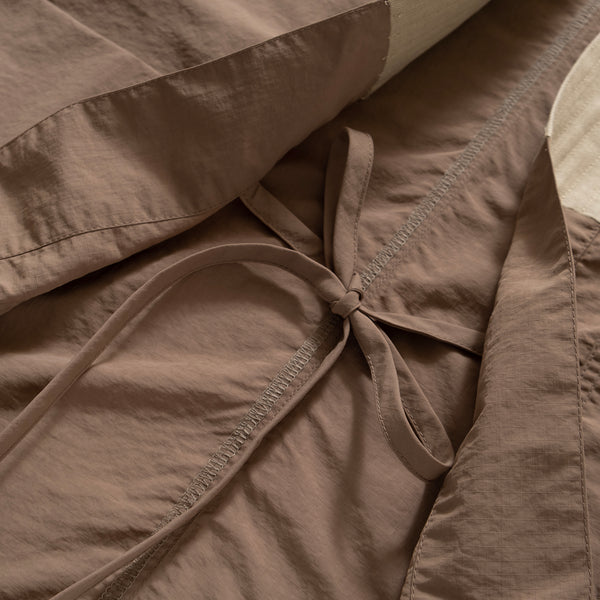 (YJ316) Sleeve Trimmed Kimono Jacket