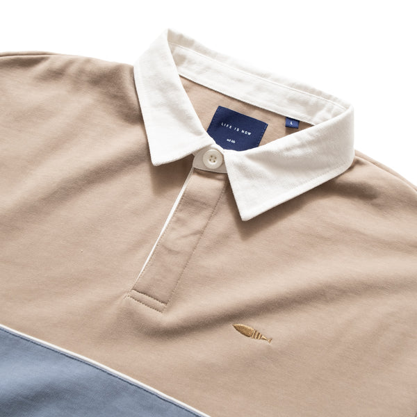 (YT600) Panel Polo Tee