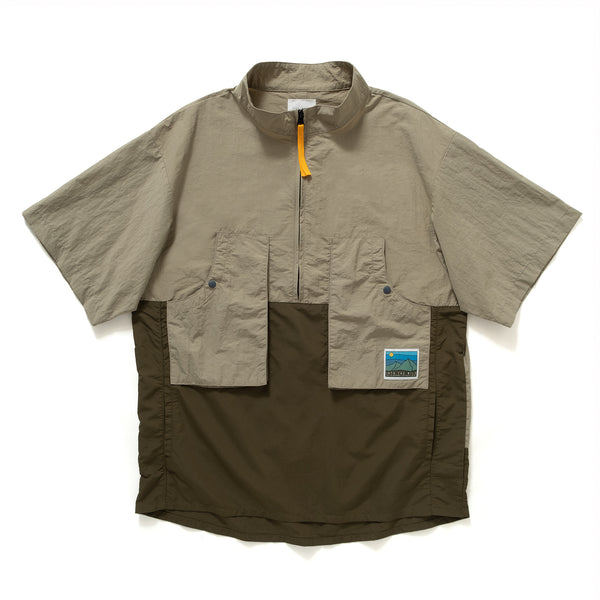 (YT985) Mid Collar Outdoor Tech Pullover