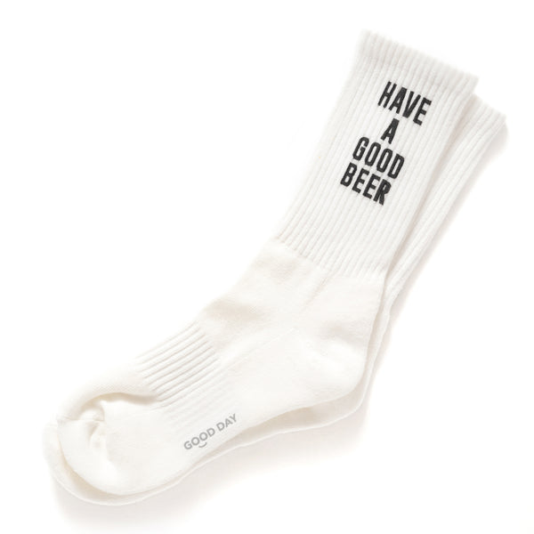 (ZA071) Have A Good Beer Message Socks