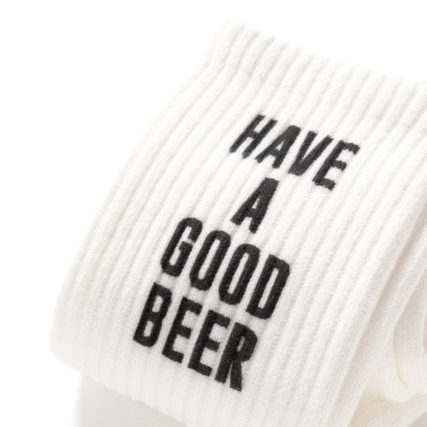 (ZA071) Have A Good Beer字句短襪