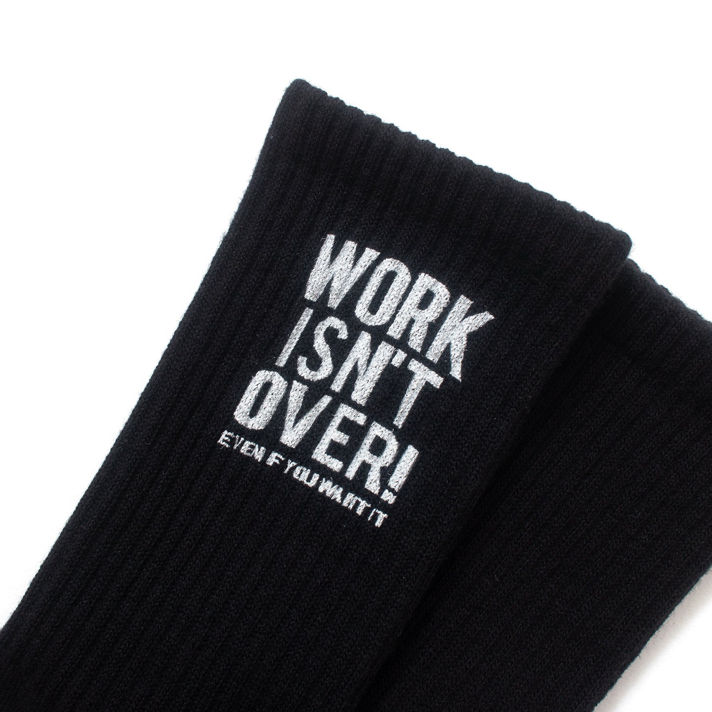 (ZA074) Work Isn't Over字句短襪