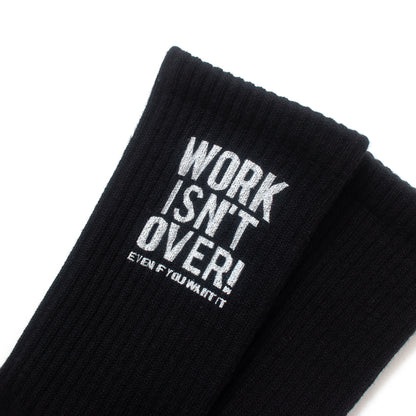 (ZA074) Work Isn't Over字句短襪
