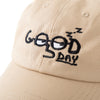 (ZC259) Sleepy Eyes Graphic Embroidery Cap