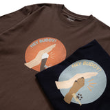 (ZT1035) Paw and Hand Dog Graphic Tee