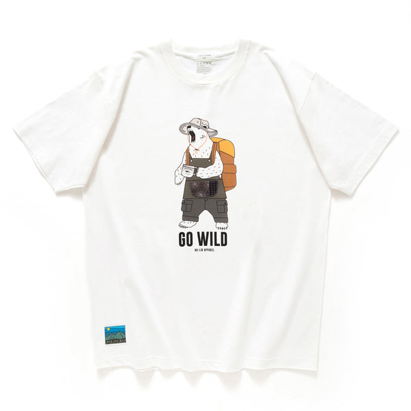 (ZT1033) Camp Bear Graphic Tee