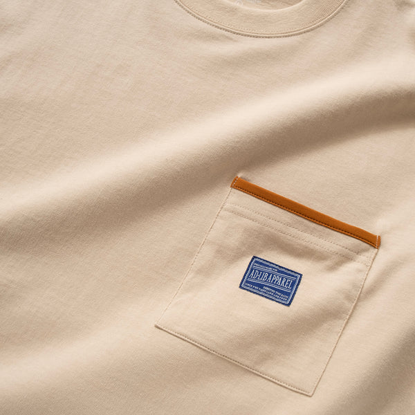 (ZT1034) Grocery Store Graphic Pocket Tee