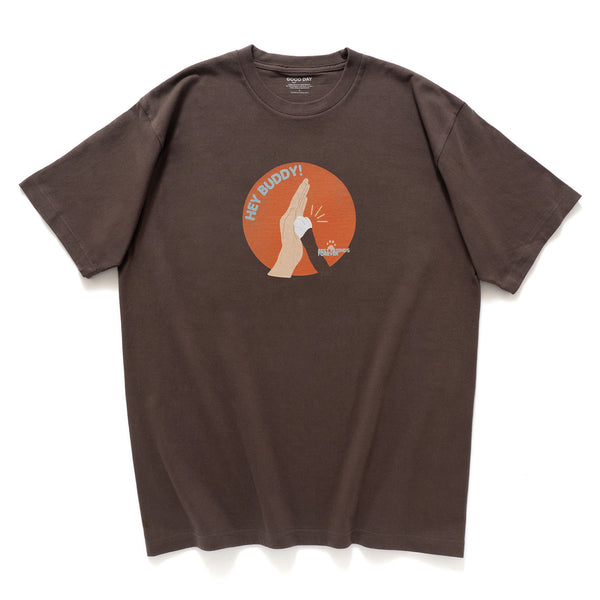 (ZT1036) Paw and Hand Cat Graphic Tee