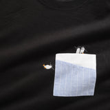 (ZT1054) PK Penguin Embroidery Pocket Tee