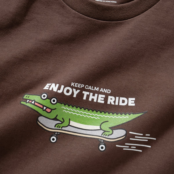 (ZT1066) Enjoy the Ride Skate Graphic Tee