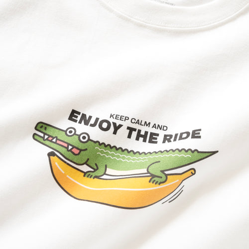 (ZT1068) Enjoy the Ride Banana Graphic Tee