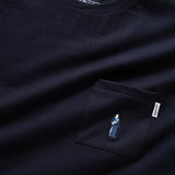 (ZT1079) HK Movie Club Embroidery Pocket Tee