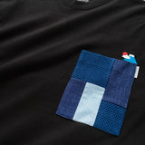 (ZT1082) Fuji Mount Embroidery Kendo Mix Pocket Tee