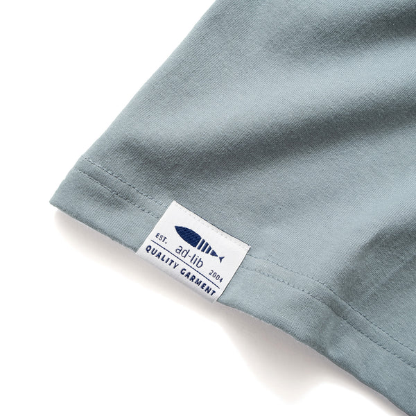 (ZT1084) Feel the Sunset Graphic Two Pockets Tee
