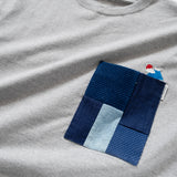 (ZT1082) Fuji Mount Embroidery Kendo Mix Pocket Tee