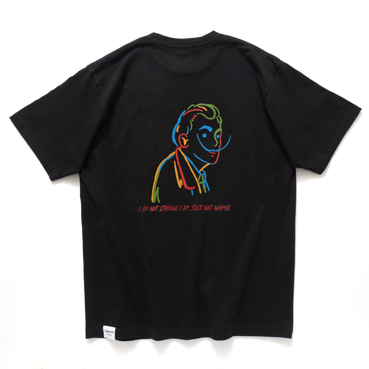 ●Sienne● Dali Tshirt Oatmeal S5STS03IV ZT1099) Dali Pastel Graphic Tee – ad-lib