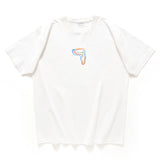 (ZT1099) Dali Pastel Graphic Tee