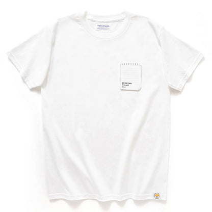 (ZT1108) "Go Where You Feel Most Alive" 圖案 Tee