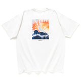 (ZT1111) Lion Rock Tie Dye Print Tee