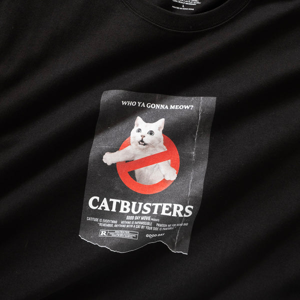 (ZT1118) CATBUSTERS Graphic Tee