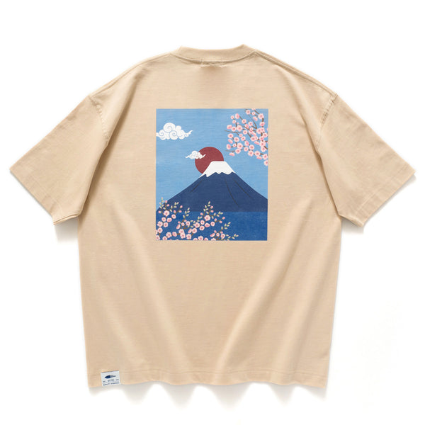 (ZT660) Fujisan Graphic Pocket Tee