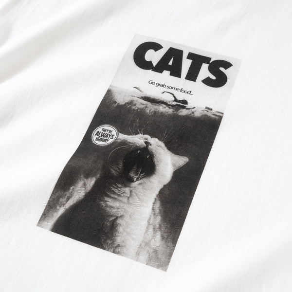 (ZT662) Hungry Cats Graphic Tee