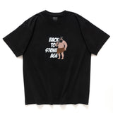 (ZT681) Back To Stone Age Graphic Tee