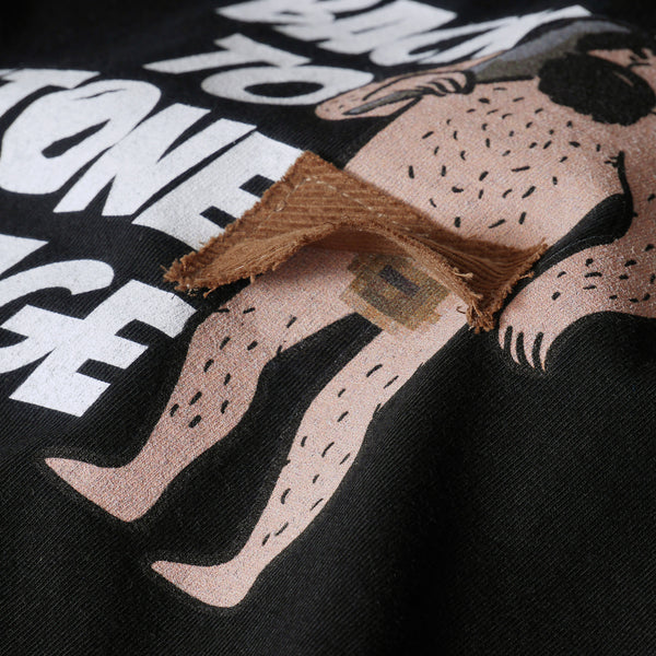 (ZT681) Back To Stone Age Graphic Tee