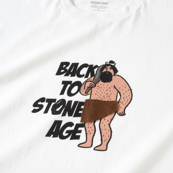 (ZT681) Back To Stone Age Graphic Tee