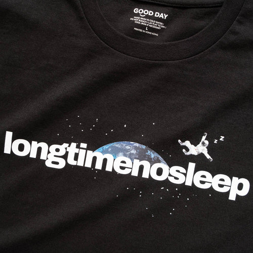 (ZT848) Long Time No Sleep Graphic Tee