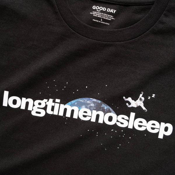 (ZT848) Long Time No Sleep Graphic Tee