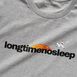 (ZT848) Long Time No Sleep Graphic Tee