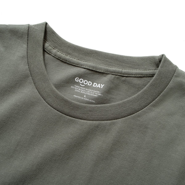 (ZT875) What A Good Day Embroidery Tee