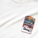 (ZT887) Cat with Vending Machine Graphic Tee