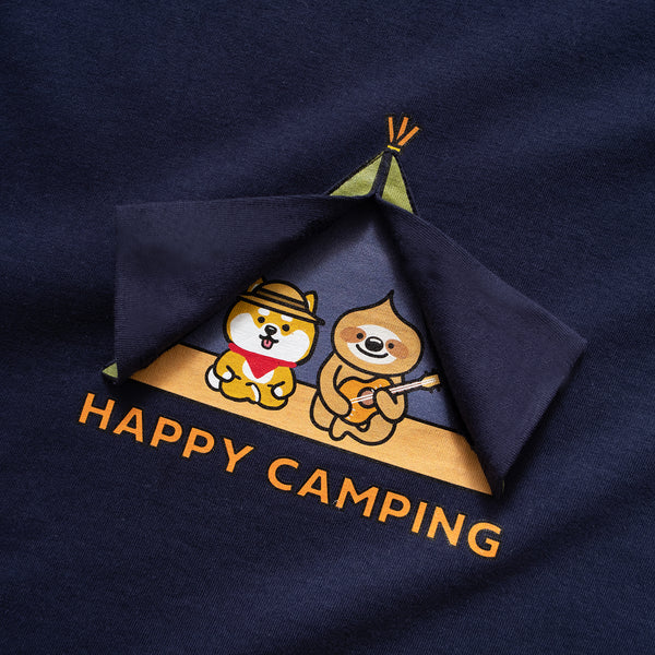 (ZT895) Happy Camping Graphic Tee